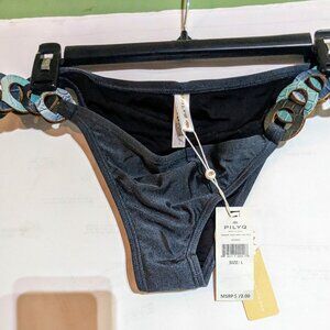 PILYQ Barcelona Titanium Bikini Bottom